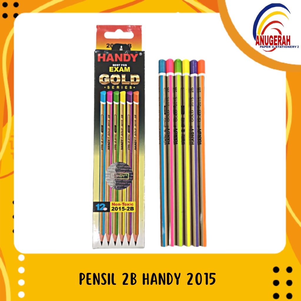 Jual PENSIL 2B HANDY 2015 LSN Shopee Indonesia