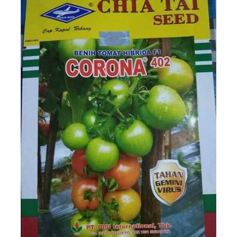 Jual Benih Tomat Corona F Gram Kemasan Original Shopee Indonesia