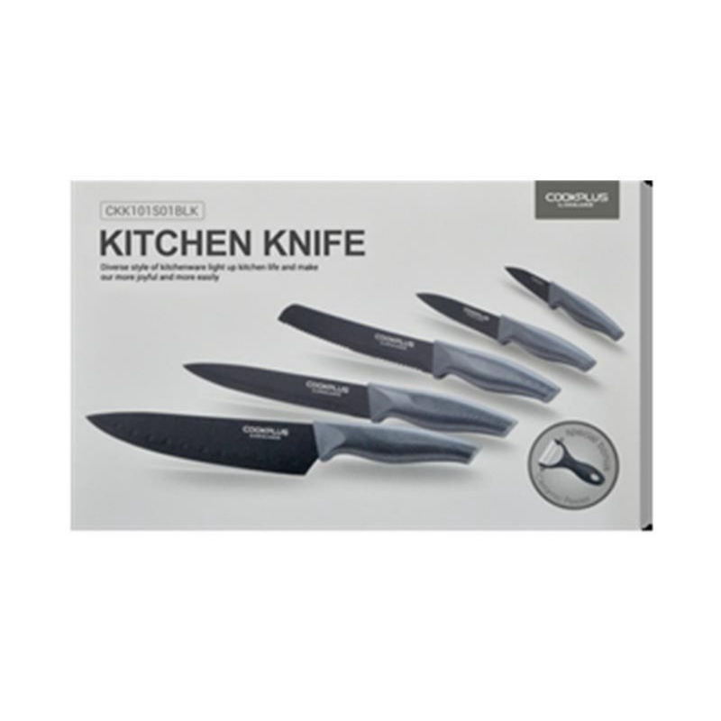 Jual Locknlock Exclusive Cookplus Knife P Set Black Ckk S Blk Lock