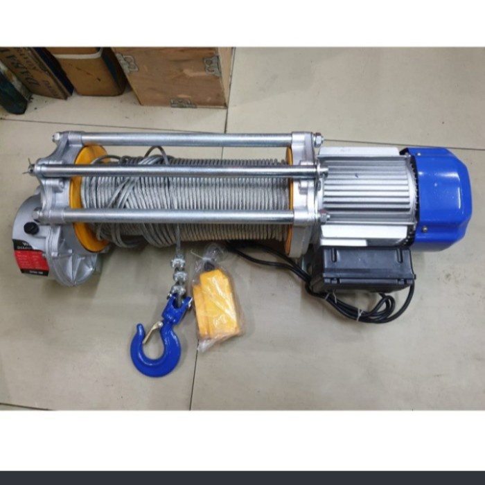 Jual NQT Electric Winch Hoist 1500kg X 50 Mtr WEKA Katro Electric 3