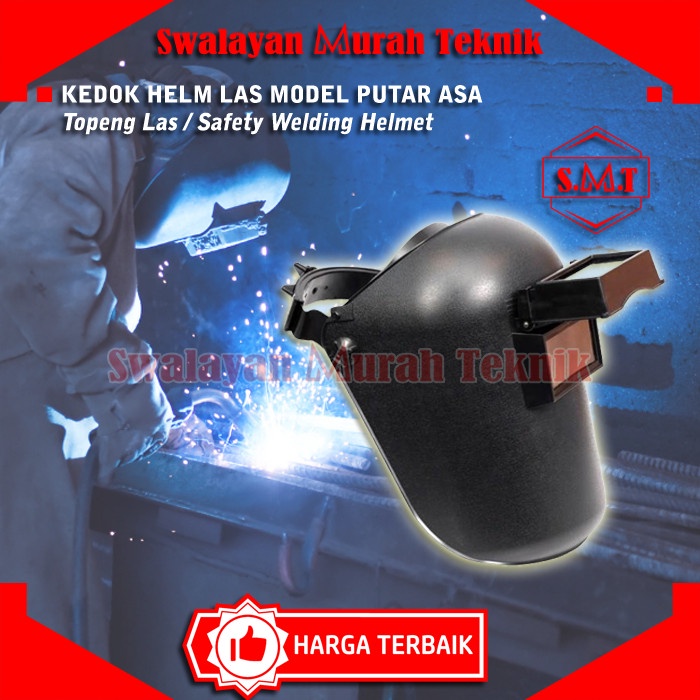 Jual Kedok Helm Topeng Las Model Putar ASA Welding Helmet Shopee