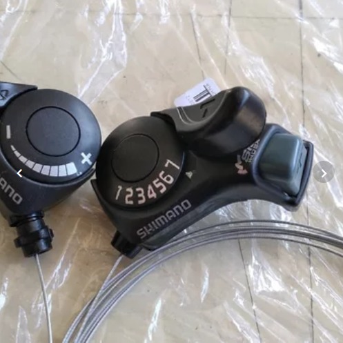 Jual Shifter Shimano TX30 Set Kanan Kiri 3 X 7 Speed Auto Sepeda Lipat