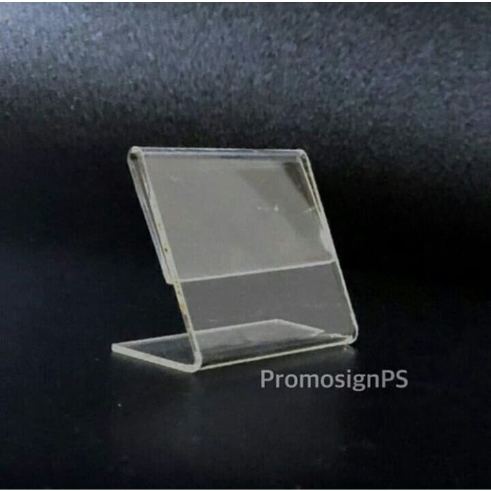 Jual Jual Acrylic Tempat Harga Papan Nama Meja Acrylic Display