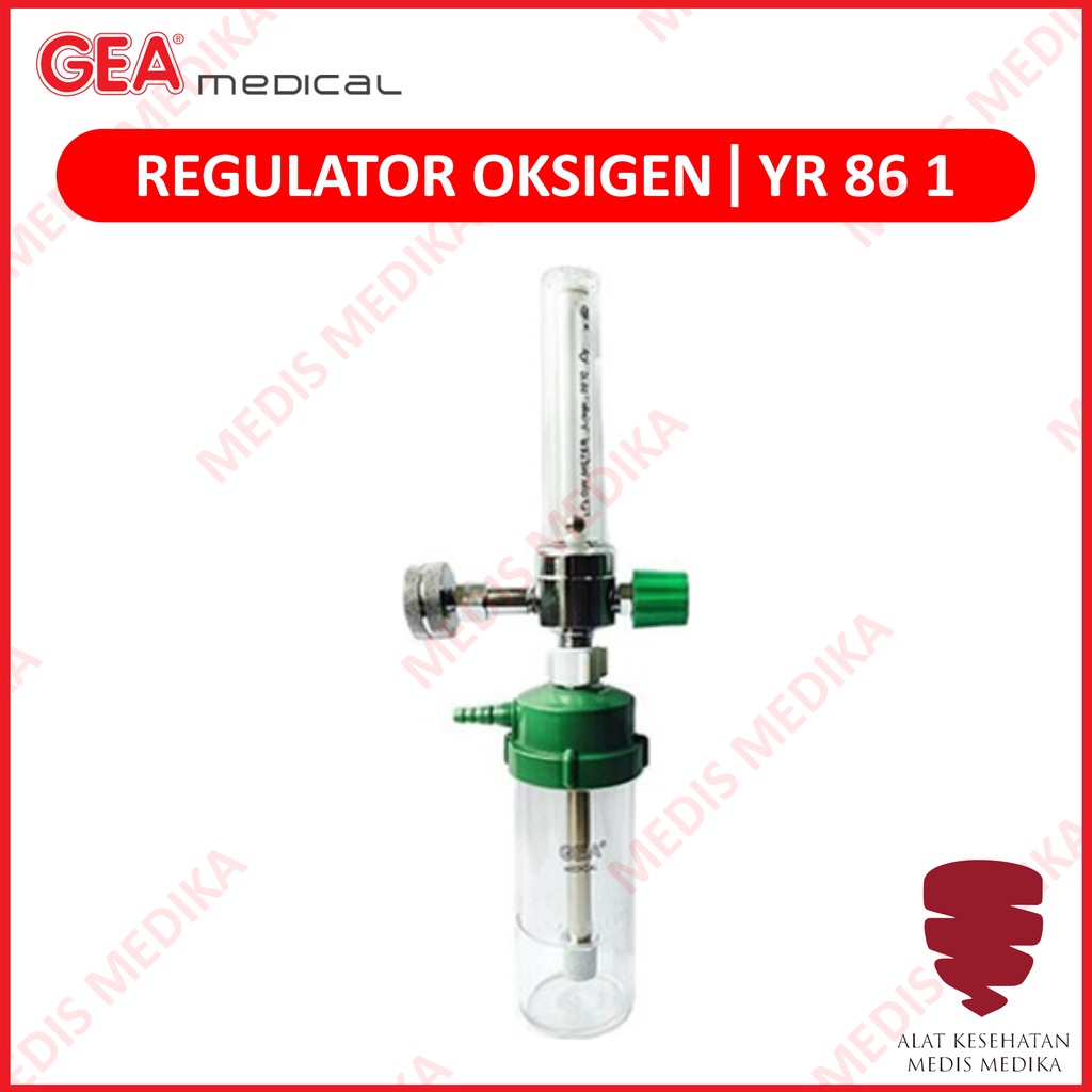 Jual Regulator Oksigen Dinding Gea YR 86 1 Pernapasan Wall Oxygen