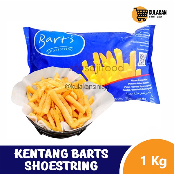 Jual Kentang Barts Shoestring 1 Kg Shopee Indonesia