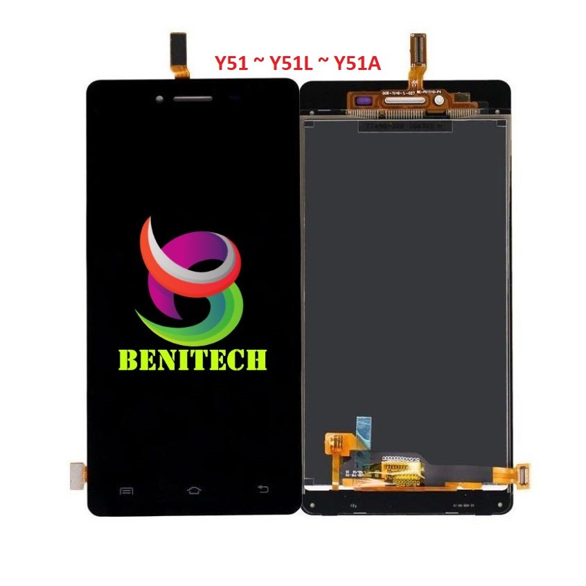 Jual LCD VIVO Y51 Y51L Y51A FULLSET TOUCHSCREEN KUALITAS ORI