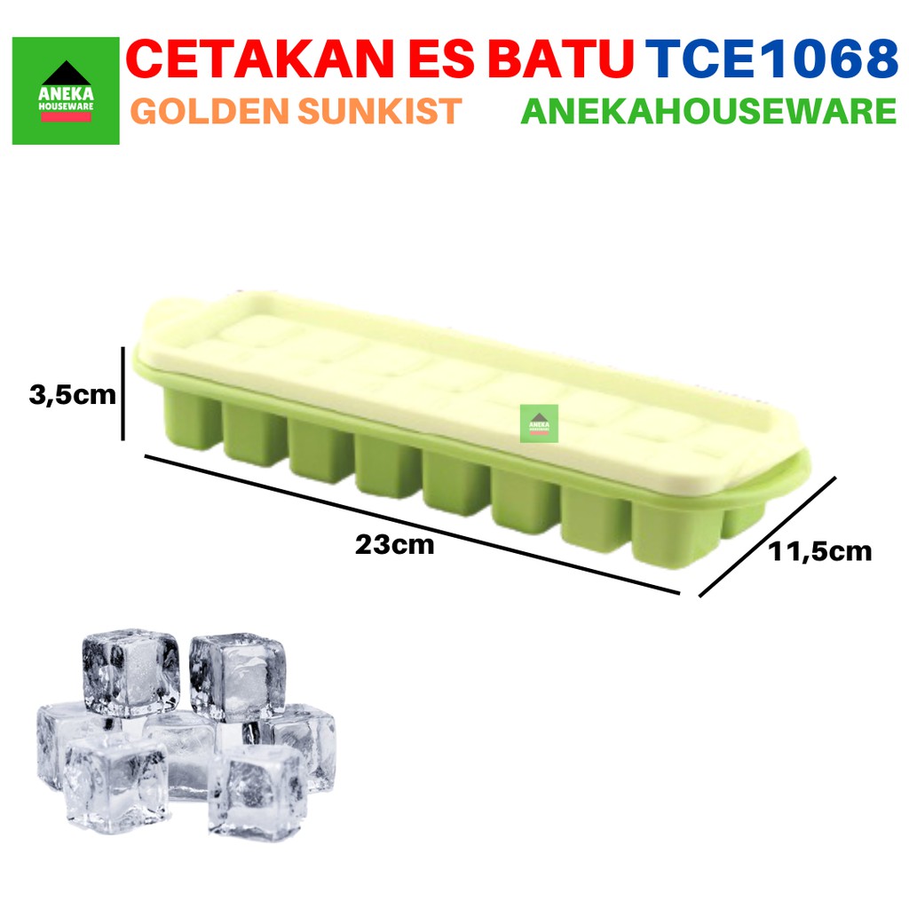 Jual Anekahouseware Cetakan Es Batu Tutup Kotak Golden Sunkist Tce