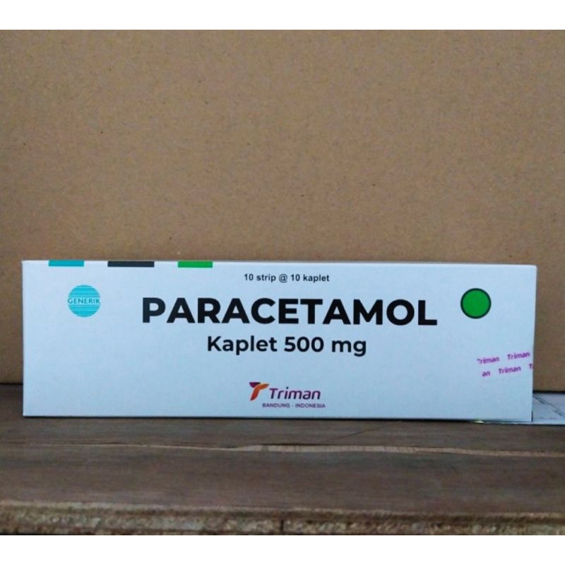 Jual Paracetamol Mg Triman Indonesia Shopee Indonesia