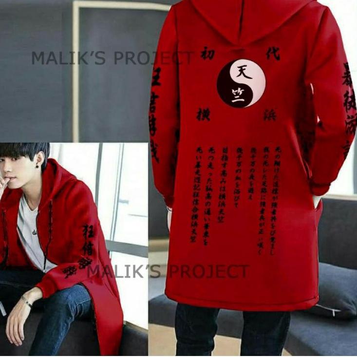 Jual Promo Jaket Pria Jubah Anime Tokyo Revengers TENJIKU IZANA