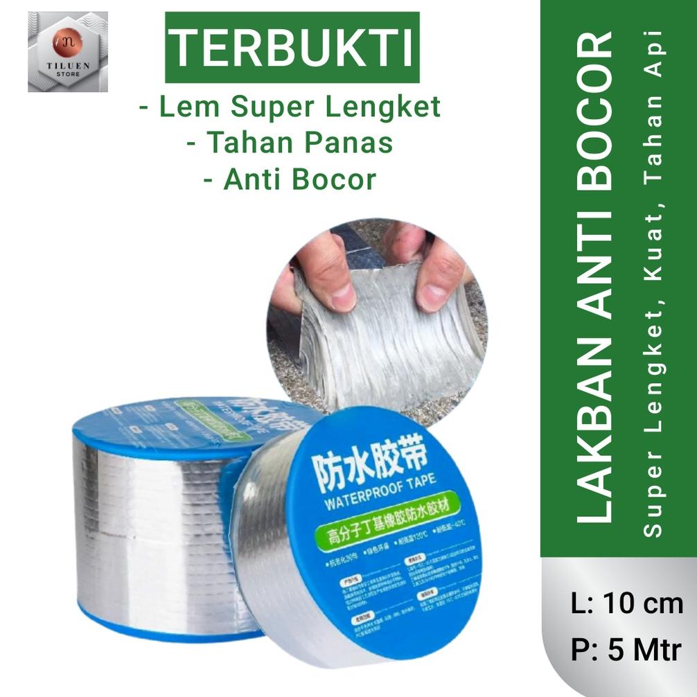 Jual Aluminium Foil Butyl Rubber Waterproof Tape Lakban Karet