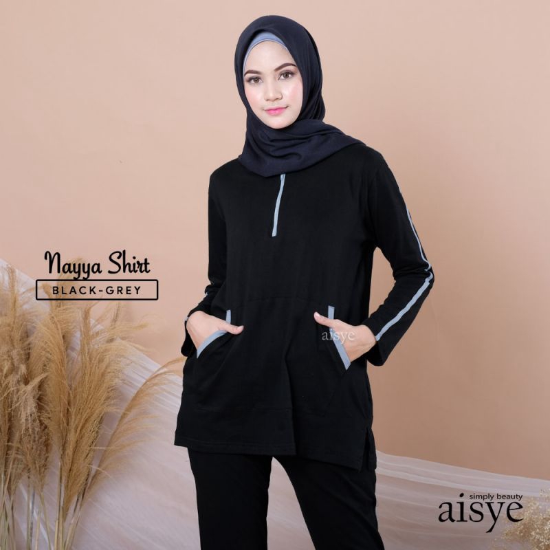 Jual Baju Senam Olahraga Jumbo Fitness Gym Aisye Nayya Shopee Indonesia