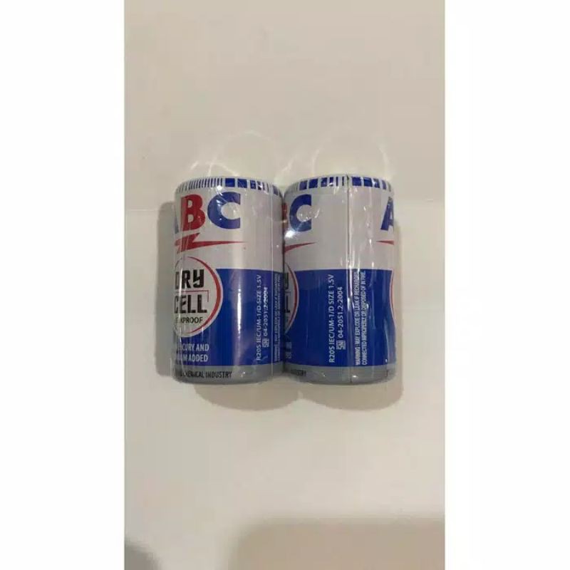 Jual Baterai ABC Biru Besar R20S Isi 2 Pcs Shopee Indonesia