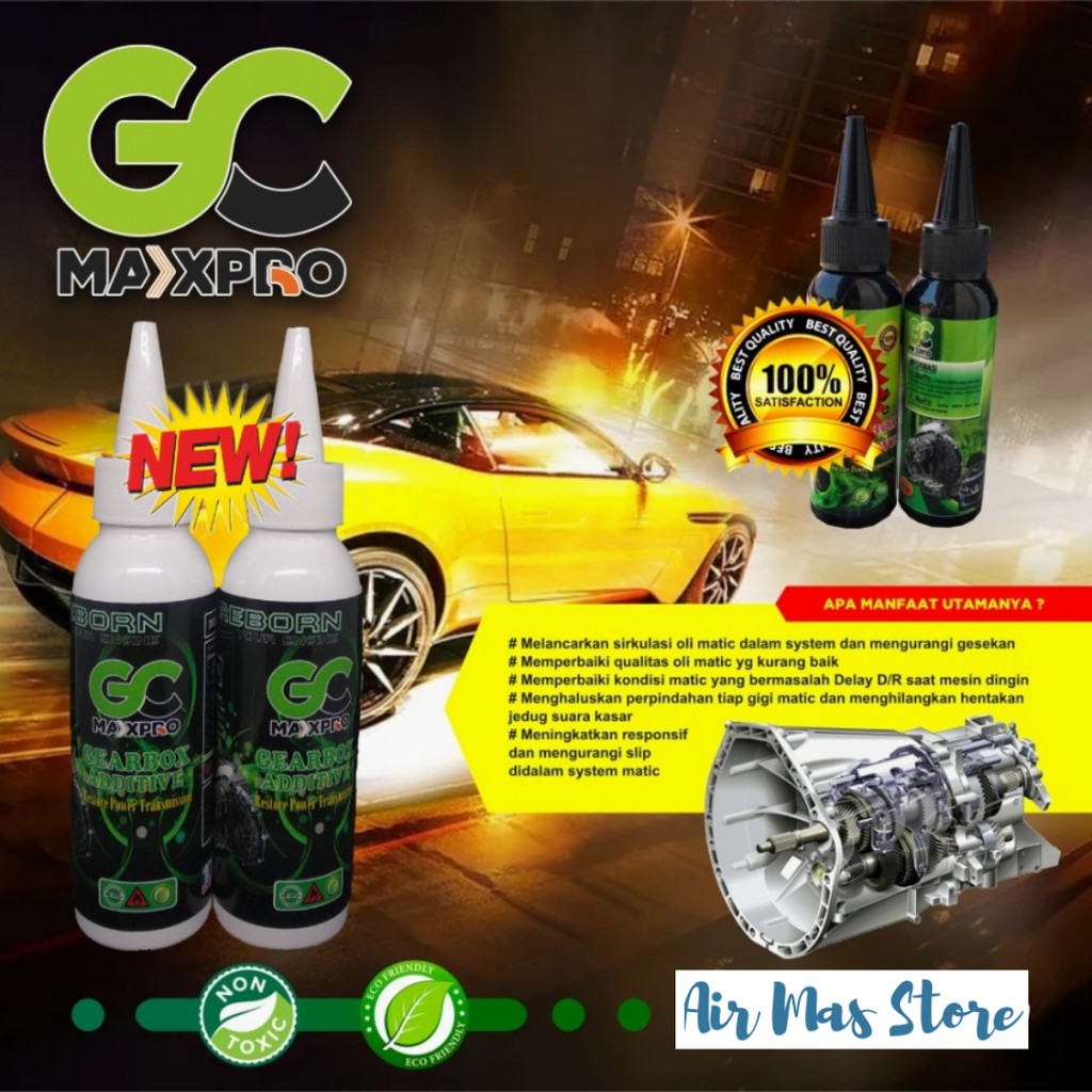 Jual GC MAXPRO Gearbox Additive 75ml CAIRAN ADITIF PELUMAS TRANSMISI