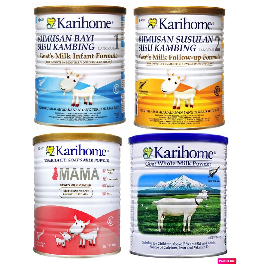 Jual KARIHOME Goat Milk Susu Kambing Growing Up Formula Step 1 2 3 Mama