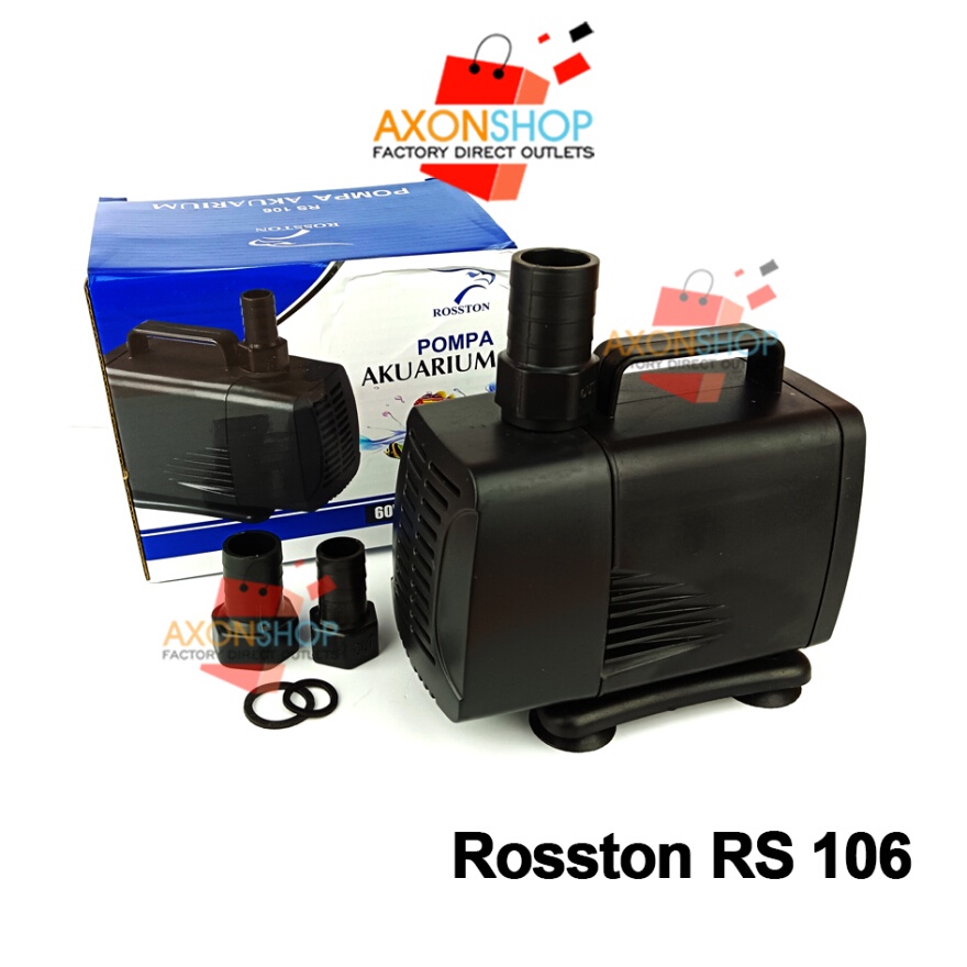 Jual Rosston Pompa Air Aquarium Rs Hidroponik Rs Celup Kolam