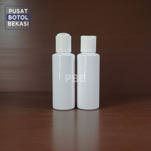 Jual BOTOL DISCTOP 100 ML RF PUTIH TUTUP PUTIH Shopee Indonesia