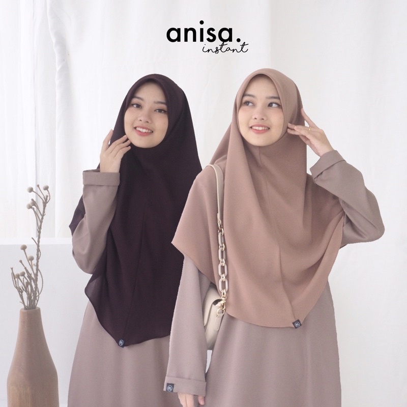 Jual ANISA INSTANT Series II By ZAFIYA Hijab Instan Simple Stylish