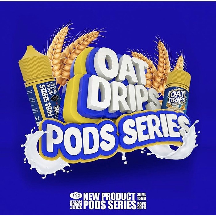 Jual LIQUIDS SALTNIC PODS FRIENDLY OATDRIPS OAT DRIP CEREAL OAT MILK