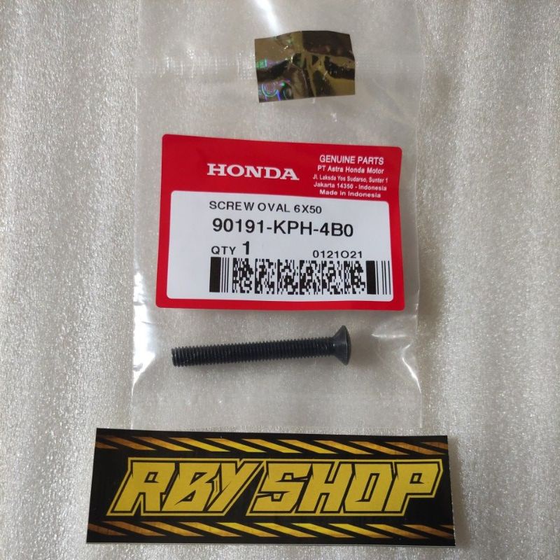 Jual Baut Jalu Bandul Stang Untuk Motor Honda Ukuran 6x50 Original