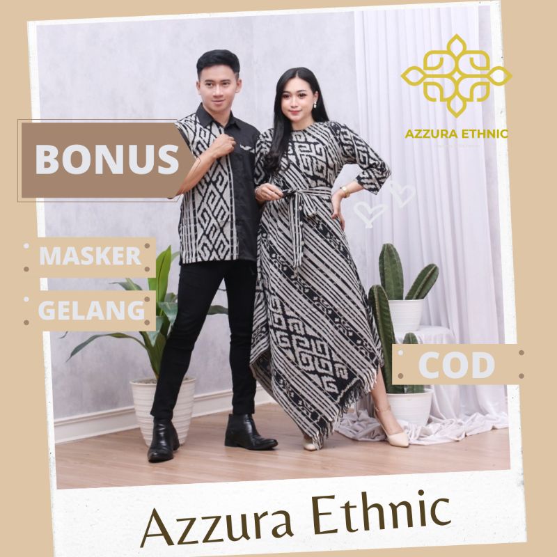 Jual Baju Set Couple Batik Tenun Etnik Troso Jepara Baju Tenun Couple