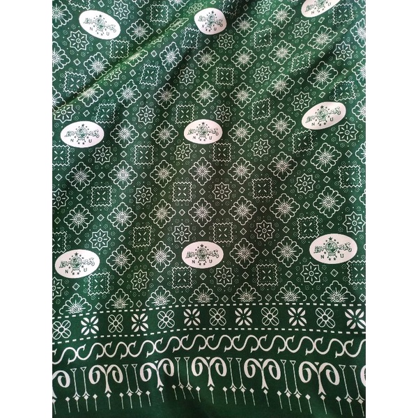 Jual Kain Batik Seragam Sekolah NU Warna Hijau Bahan Batik NU Termurah