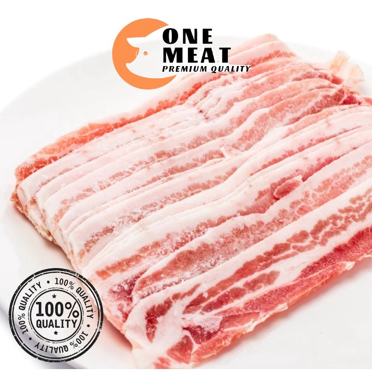 Jual Samcan Babi Slice Pork Belly Slice Kg Shopee Indonesia