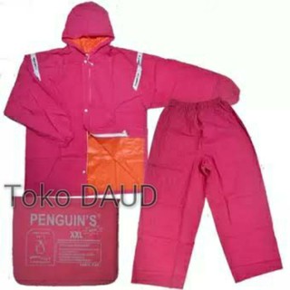 Jual Jas Hujan Setelan Penguin Jumbo CX7 PVC Super Tebal CX 7 XL XXL