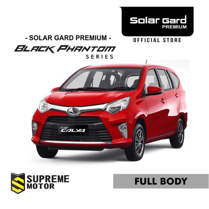 Jual KACA FILM FULL SOLAR GARD PREMIUM BLACKPHANTOM TOYOTA CALYA