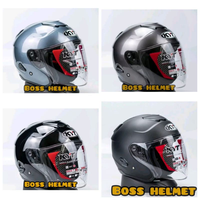 Jual HELM KYT KYOTO SOLID KYOTO HALF FACE ORIGINAL Shopee Indonesia