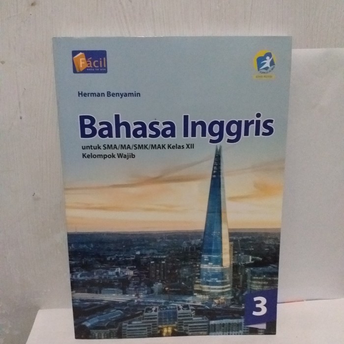 Jual Buku Bahasa Inggris SMA MA Kelas 12 K13 Facil Shopee Indonesia