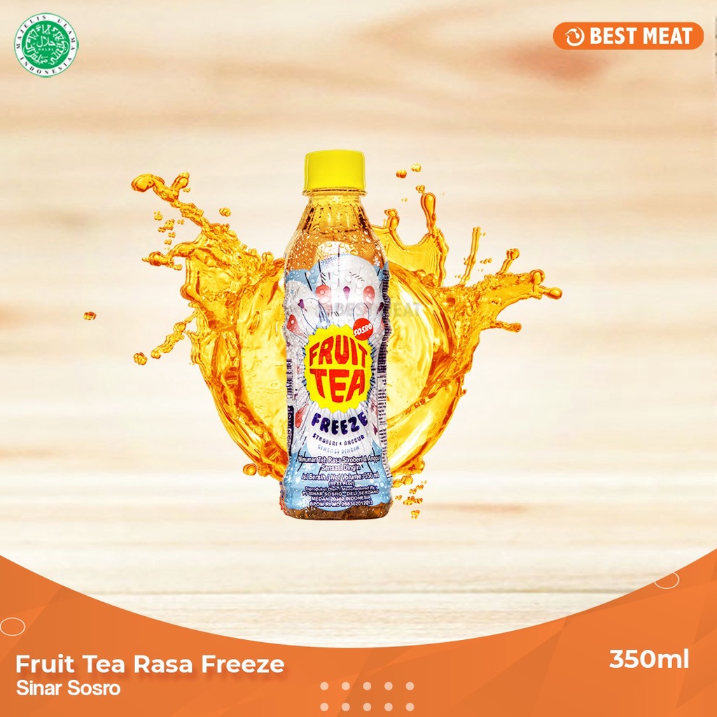 Jual Fruit Tea Freeze 350ml Shopee Indonesia