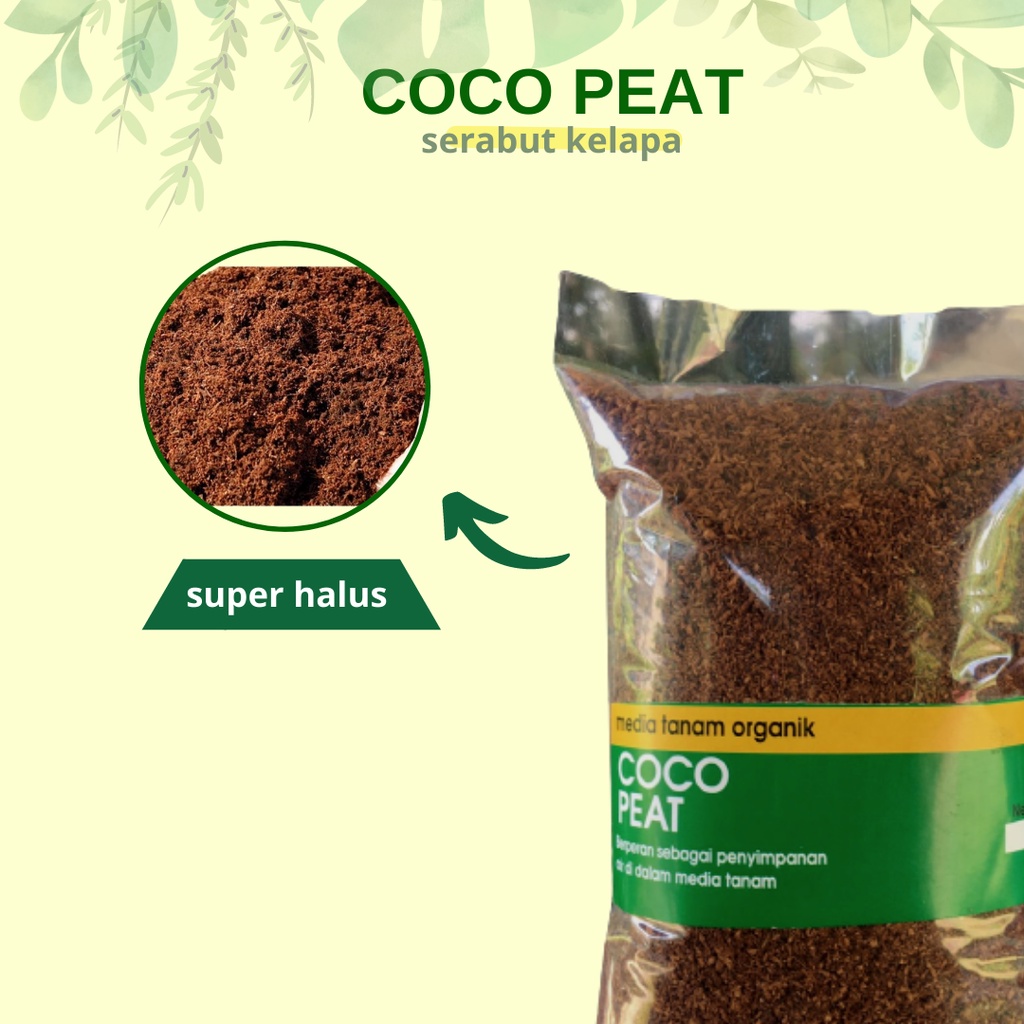 Jual Media Tanam Cocopeat Dari Serabut Kelapa Halus Untuk Tanaman