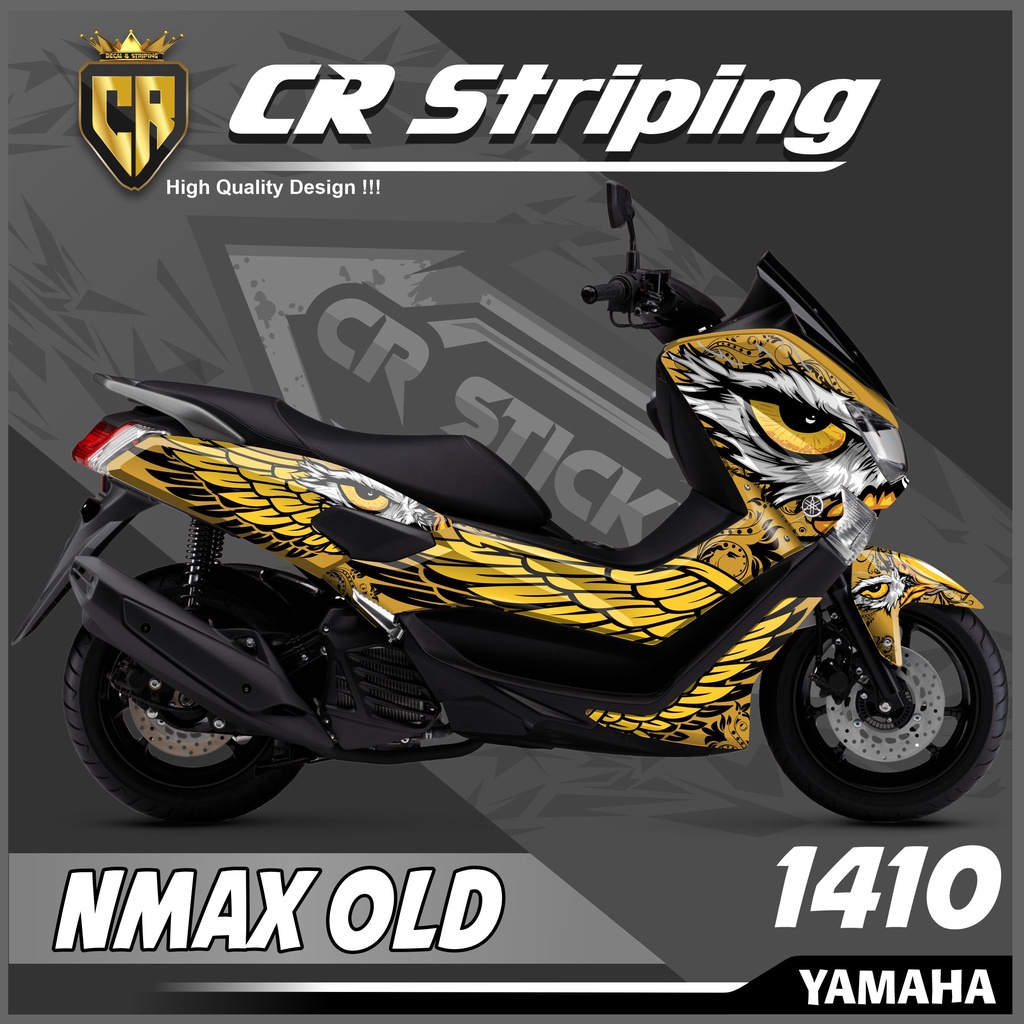 Jual Decal Yamaha Nmax Old Full Body Desain Burung Garuda Code