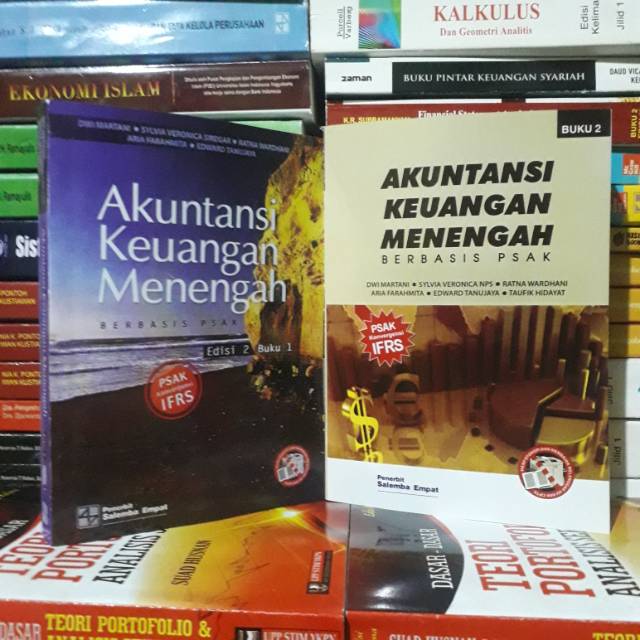 Jual Paket Buku Akuntansi Keuangan Menengah Berbasis Psak Edisi