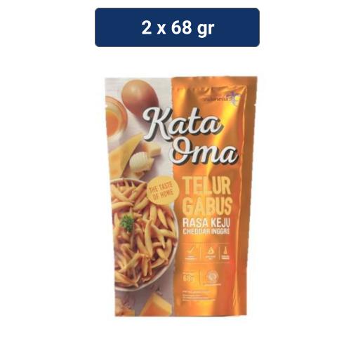 Jual Kata Oma Snack Telur Gabus Rasa Keju X Gr Shopee Indonesia