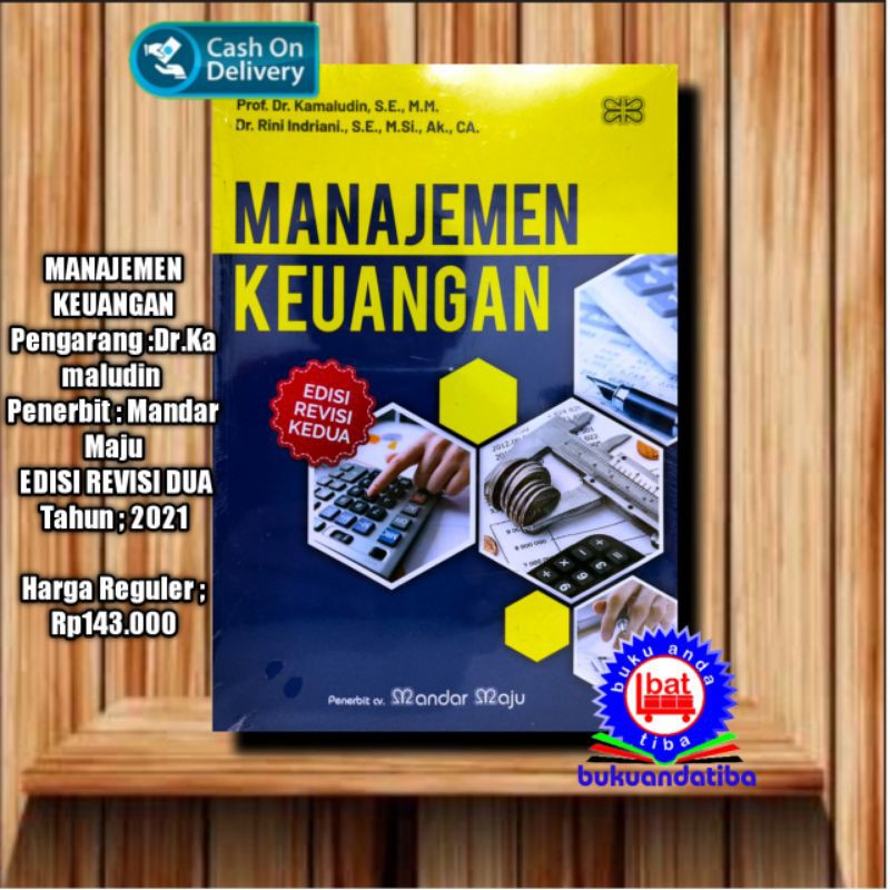 Jual Manajemen Keuangan Dr Kamaludin Edisi Revisi Dua Shopee