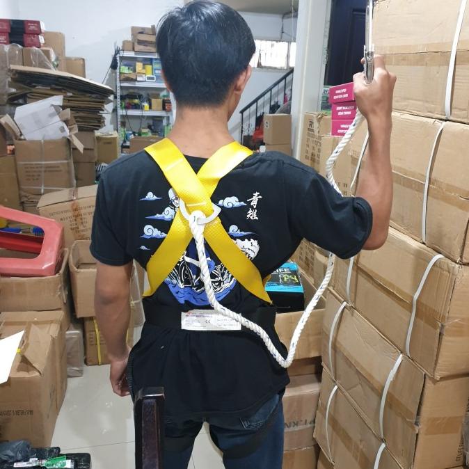 Jual Safety Belt Full Body Single Hook Besar Body Harnes Harness Big