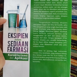 Jual Farmasi Buku Eksipien Dalam Sediaan Farmasi Buku Farmasi