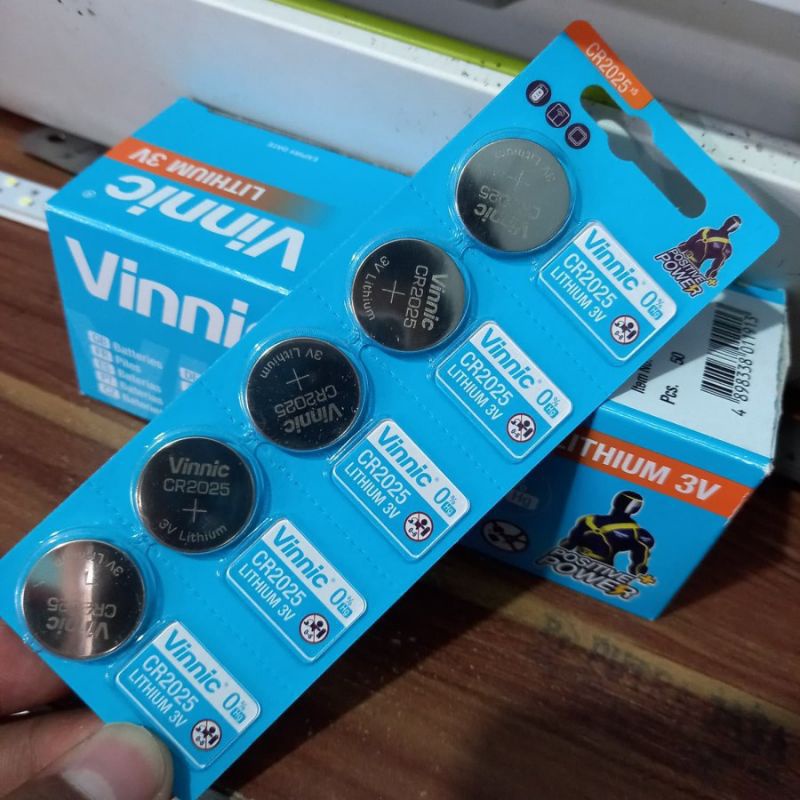 Jual Baterai Vinnic Cr Baterai Jam Tangan Harga Per Biji Shopee