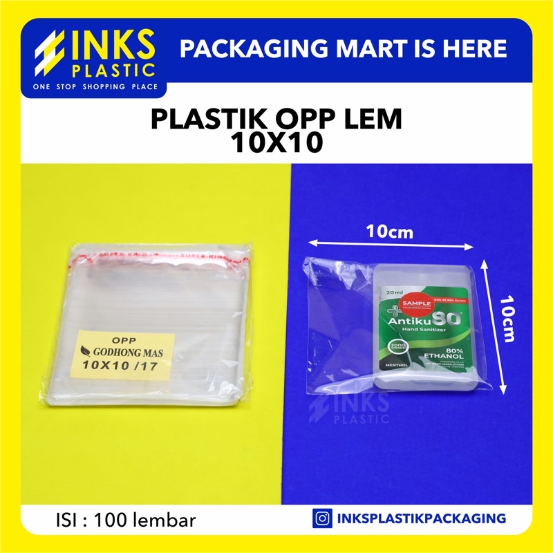 Jual Plastik Opp Lem Seal X Lembar Shopee Indonesia