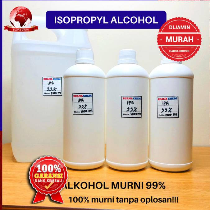 Jual Alkohol Murni Liter Alcohol Isopropyl Alcohol Isopropi