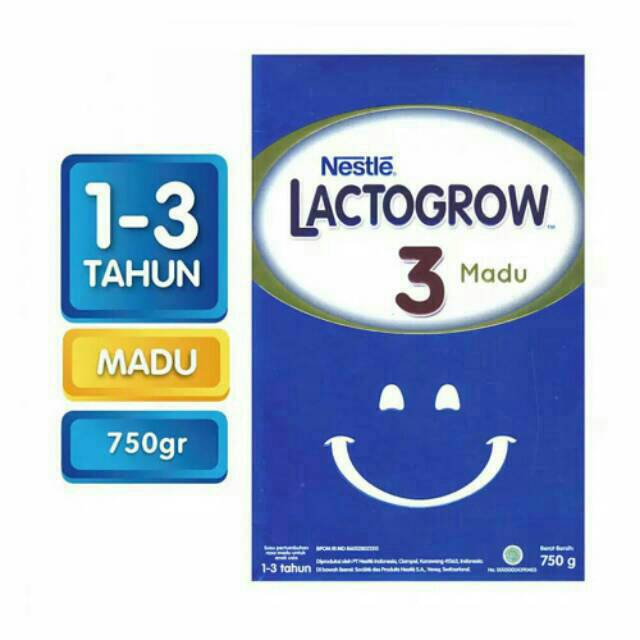 Jual Lactogrow 3 Madu Original Vanila 735g Shopee Indonesia