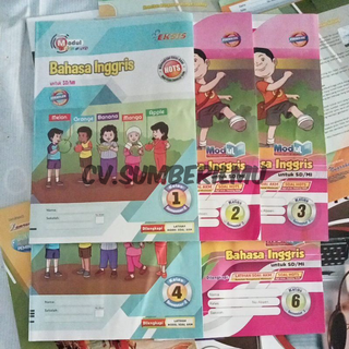 Jual LKS Bahasa Inggris Kelas 1 2 3 4 5 6 SD Semester 2 Citra Pustaka