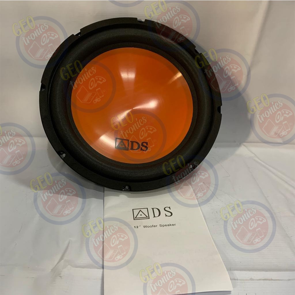 Jual Subwoofer Pasif Audio Mobil ADS AD 1286 12 Inch Double Voice Coil