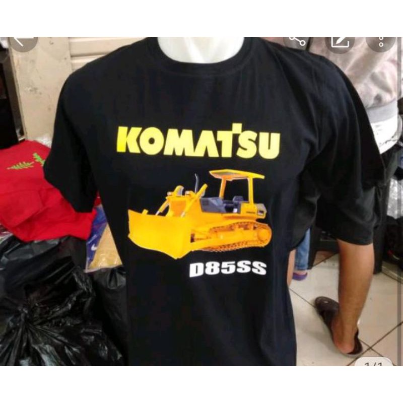 Jual Kaos Doozer D Ess Komatsu Sablon Dtf Kaos Distro Alat Berat