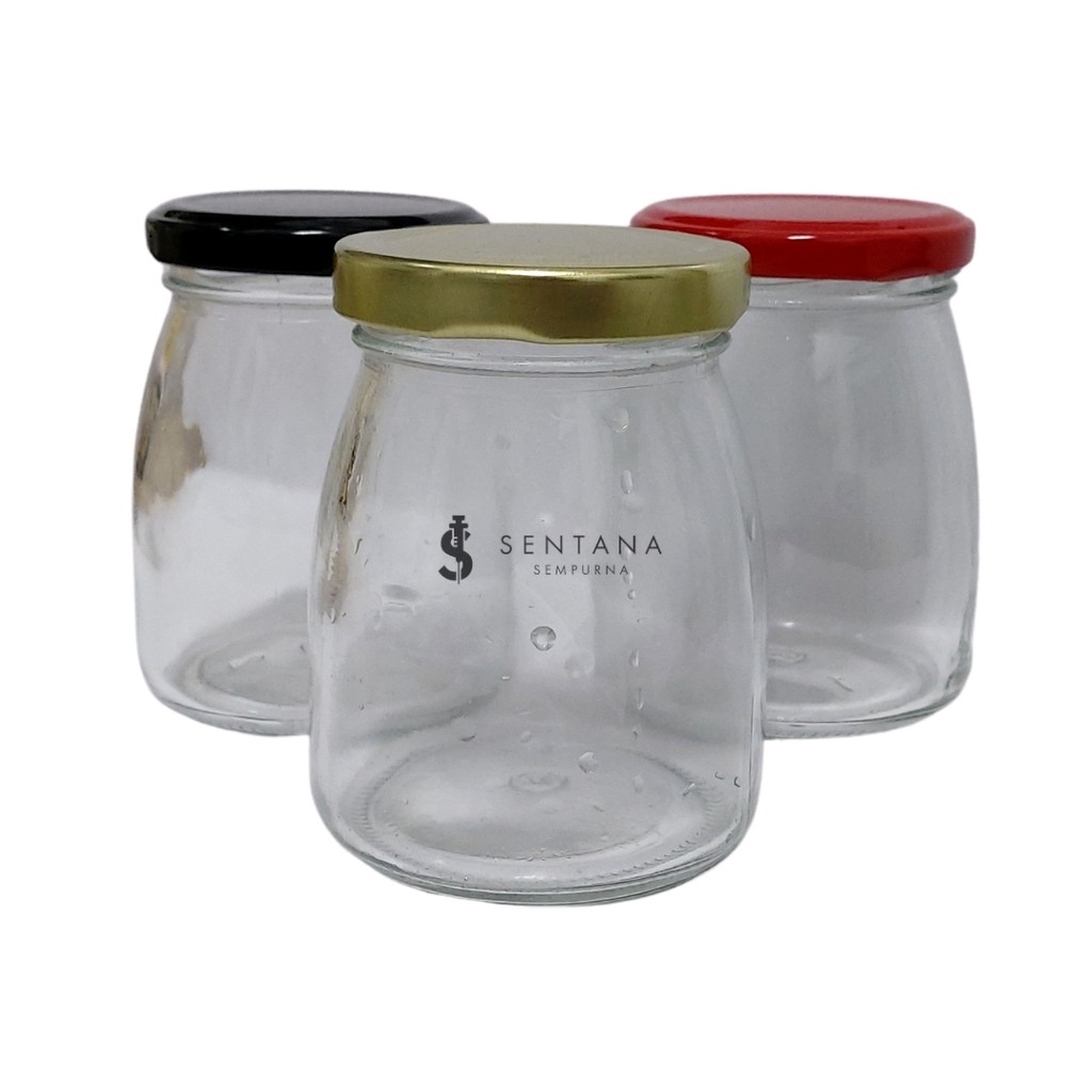 Jual Botol Jar Botol Pudding Susu Selai Yogurt Toples Kaca