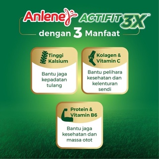 Jual Anlene Actifit 3X Susu Bubuk Dewasa Vanila 590g Nutrisi Tinggi