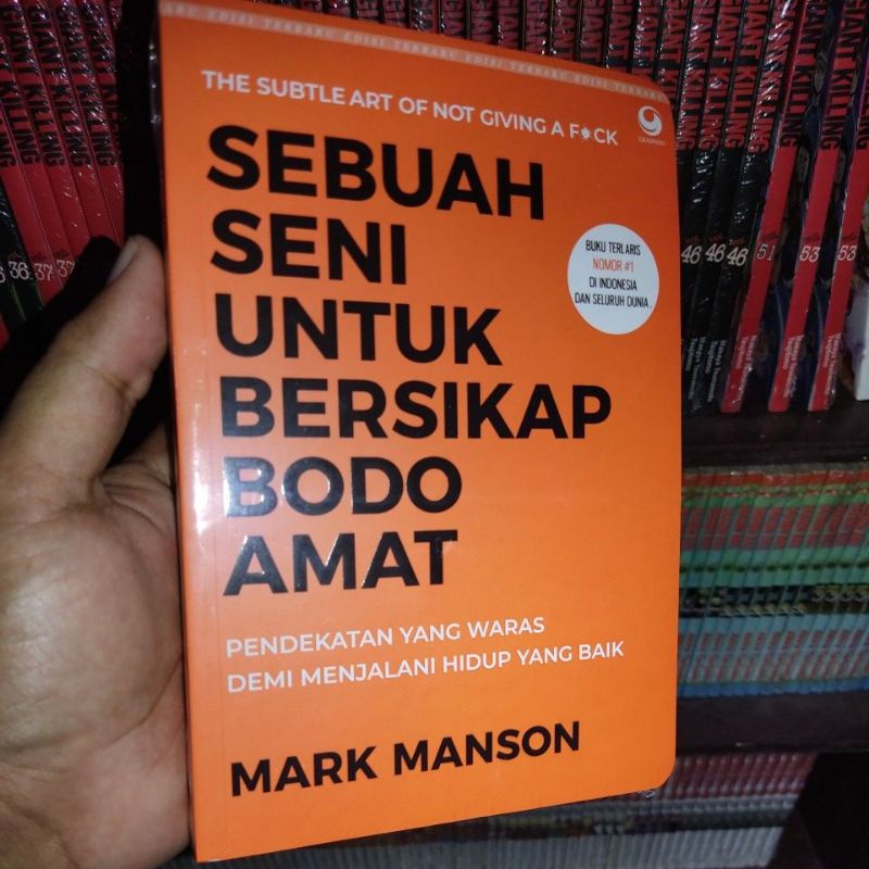 Jual Sebuah Seni Untuk Bersikap Bodo Amat Edisi Handy Mark Manson