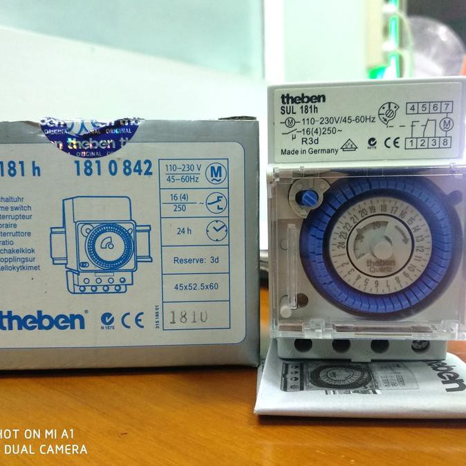 Jual Timer Theben SUL 181 D Original Germany Shopee Indonesia