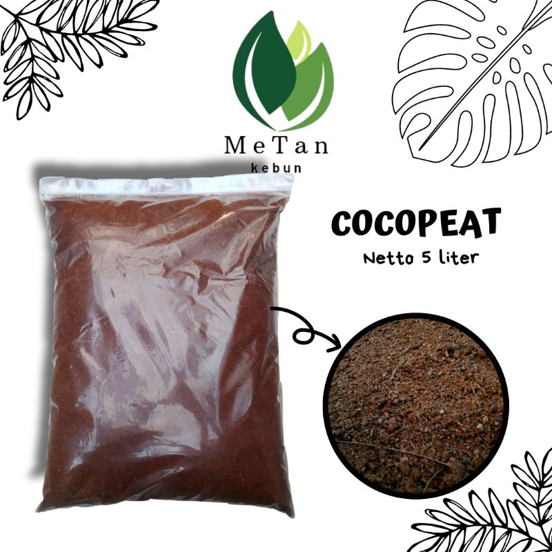 Jual Cocopeat Halus Media Tanam Kemasan 5 Liter Shopee Indonesia